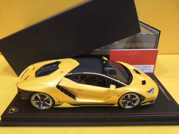 MR Collection LAMBO023B - Lamborghini Centenario 2016 Giallo Midas