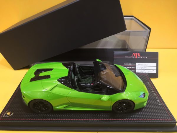 MR Collection LAMBO026B - Lamborghini Huracán LP 580-2 RWD Spyder 2016 Verde Mantis