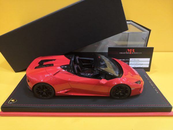 MR Collection LAMBO026C - Lamborghini Huracán LP 580-2 RWD Spyder 2016 Rosso Mars