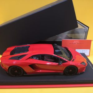 MR Collection LAMBO027E - Lamborghini Aventador S 2016 Rosso Mars