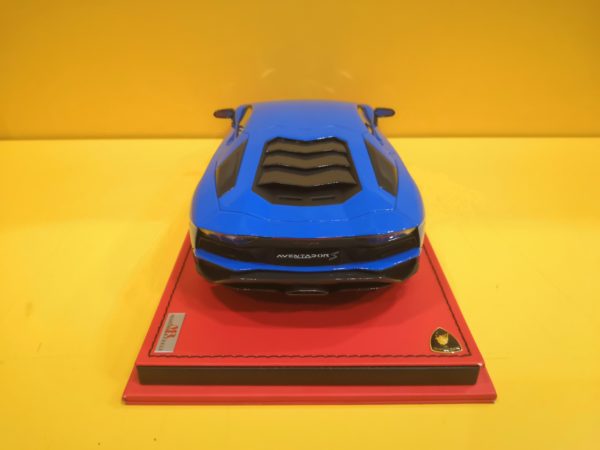 MR Collection LAMBO027G - Lamborghini Aventador S 2016 Blu Nila - immagine 5