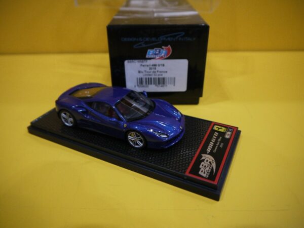 BBR Models BBRC165BTF - Ferrari 488 GTB 2015 Blu Tour de France
