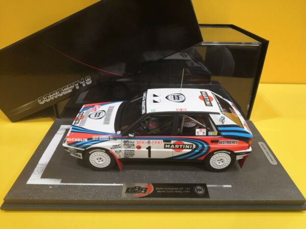 BBR Models BBRC1841B - Lancia Delta Integrale HF 16V Rally Monte Carlo 1990 Biasion-Siviero