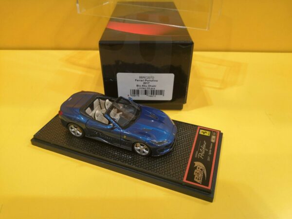 BBR Models BBRC207D - Ferrari Portofino 2017 Blu Abu Dhabi