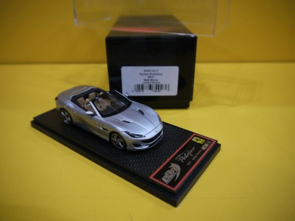 BBR Models BBRC207F - Ferrari Portofino 2017 Argento Opaco