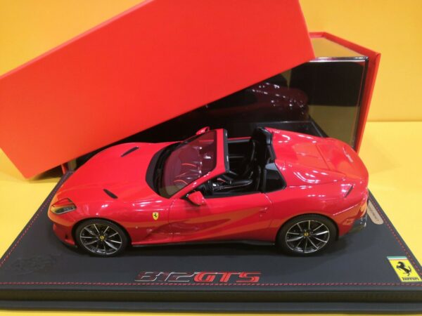 BBR Models P18184B - Ferrari 812 GTS 2019 Rosso Corsa 322