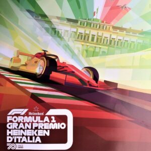 Gran Premio d'Italia, Campionato Mondiale Formula 1 2020 - Poster Originale
