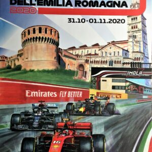 Gran Premio dell'Emilia Romagna, Campionato Mondiale Formula 1 2020 - Locandina Originale