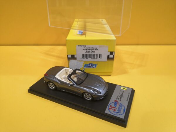 BBR Models BBR213SC - Ferrari California 2008 Grigio Ferro