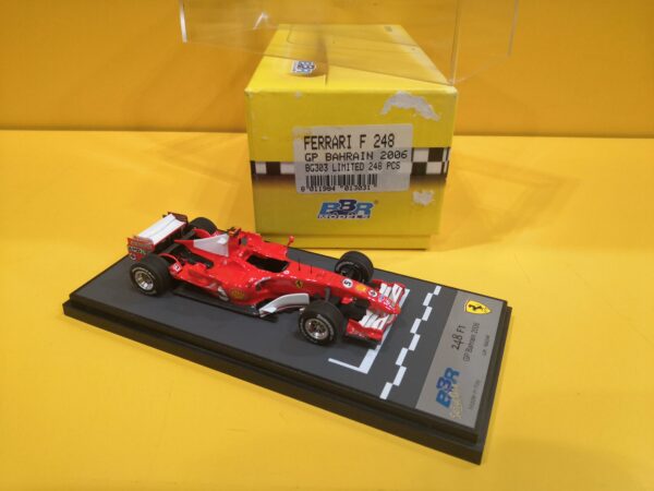 BBR Models BG303 - Ferrari 248 F1 GP Bahrain 2006 Michael Schumacher