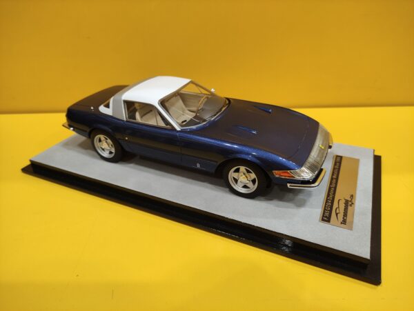 Tecnomodel TM18-108A - Ferrari 365 GTB/4 Daytona Coupè Speciale 1969 Blu Tour de France Metallizzato - immagine 3