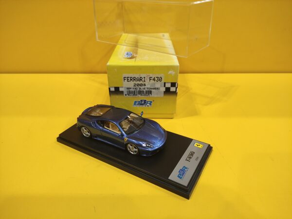BBR Models BBR164D - Ferrari F430 2004 Blu Mirabeau