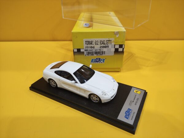 BBR Models BBR184C - Ferrari 612 Scaglietti 2005 Bianco