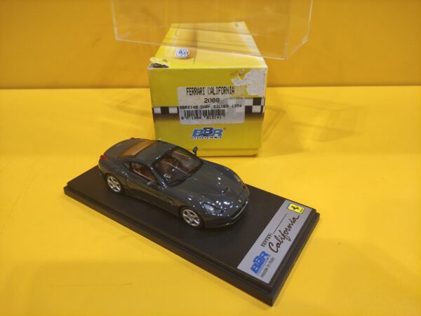 BBR Models BBR214B - Ferrari California 2008 Argento Scuro