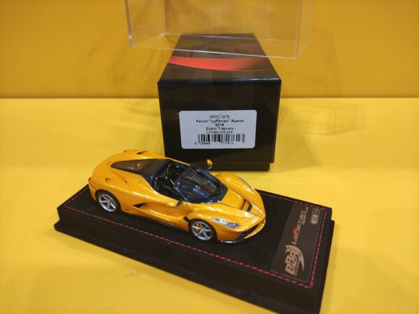 BBR Models BBRC187B - Ferrari LaFerrari Aperta 2016 Giallo Tristrato