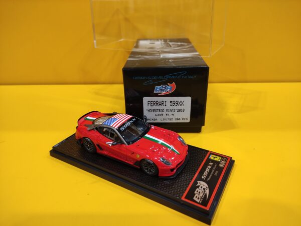 BBR Models BBRC42A - Ferrari 599XX Homestead Miami 2010