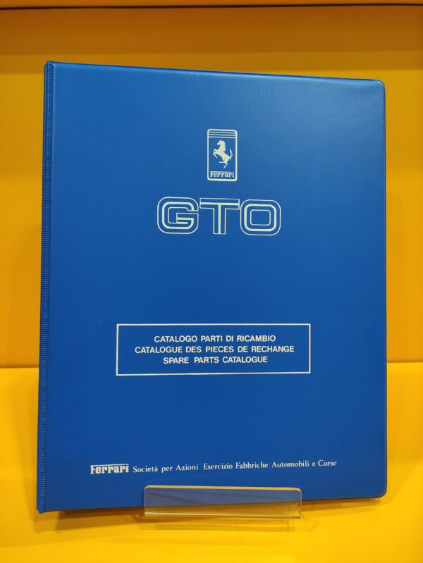Ferrari 288 GTO - Catalogo Parti di Ricambio #331/84 (Reprint)