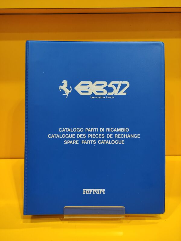 Ferrari 512 BB - Catalogo Parti di Ricambio #131/76 (Reprint)