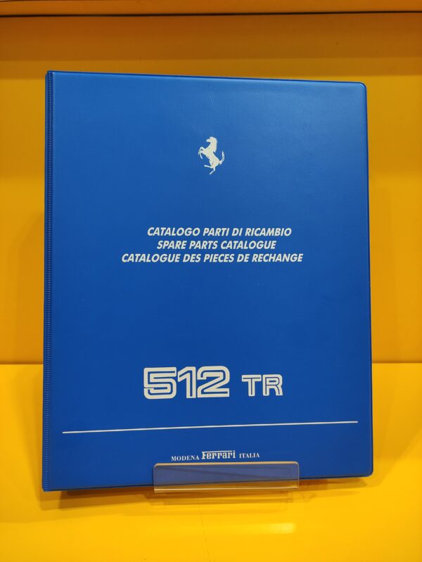 Ferrari 512 TR - Catalogo Parti di Ricambio #875/94 (Reprint)