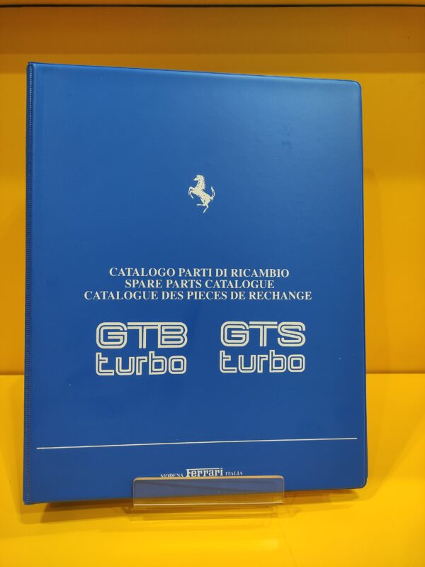 Ferrari GTB Turbo & Ferrari GTS Turbo - Catalogo Parti di Ricambio #548/89 (Reprint)