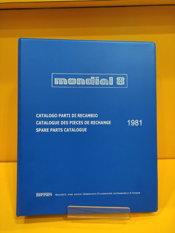 Ferrari Mondial 8 - Catalogo Parti di Ricambio #205/81 (Reprint)