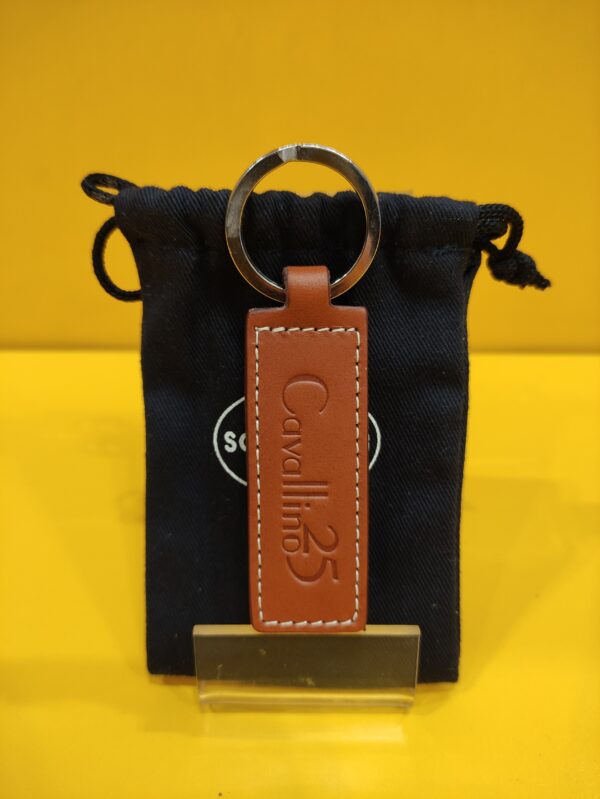 Portachiavi Cavallino 25 in Cuoio Schedoni