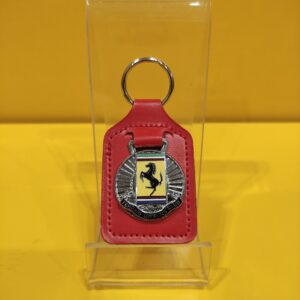 Portachiavi in Pelle Rossa Ferrari Owners' Club of Great Britain