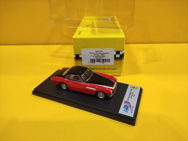 BBR Models BBR190C - Ferrari 212 Inter Vignale 1967 Rosso