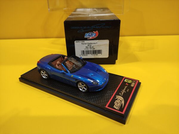 BBR Models BBRC139B - Ferrari California T 2014 Blu Metallizzato