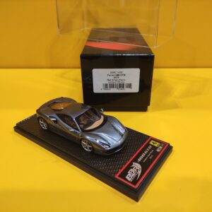 BBR Models BBRC165B - Ferrari 488 GTB 2015 Grigio Ferro Metallizzato