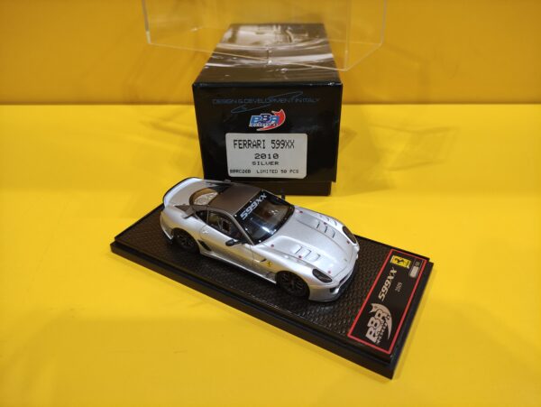 BBR Models BBRC26B - Ferrari 599XX 2010 Argento