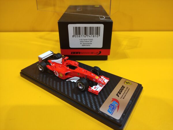 BBR Models BBRCS002 - Ferrari 2002 GP Francia 2002 Michael Schumacher