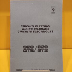 Ferrari 328 GTB & Ferrari 328 GTS - Circuiti Elettrici #438/86