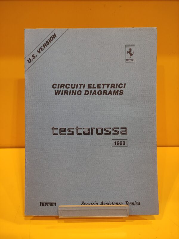 Ferrari Testarossa Versione US 1988 - Circuiti Elettrici #509/88