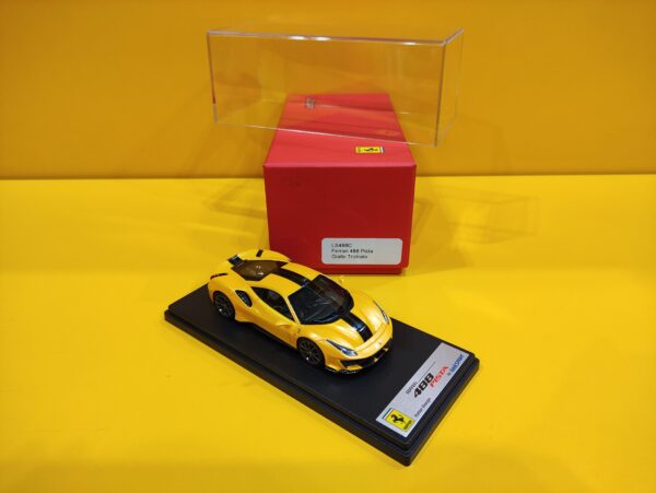 Look Smart LS488C - Ferrari 488 Pista 2018 Giallo Tristrato