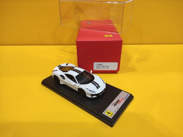 Look Smart LS488G - Ferrari 488 Pista 2018 Bianco Avus 100