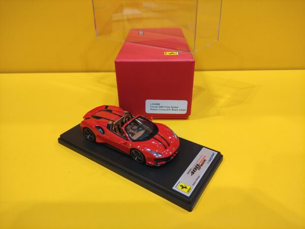 Look Smart LS496B - Ferrari 488 Pista Spider 2018 Rosso Corsa