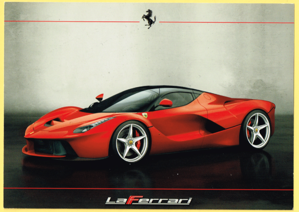 Cartolina Preview Ferrari LaFerrari