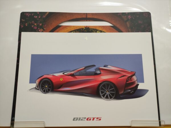 Ferrari 812 GTS - Litografia - immagine 2