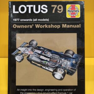 Lotus 79 1977 onwards (all models) Owners' Workshop Manual - Andrew Cotton