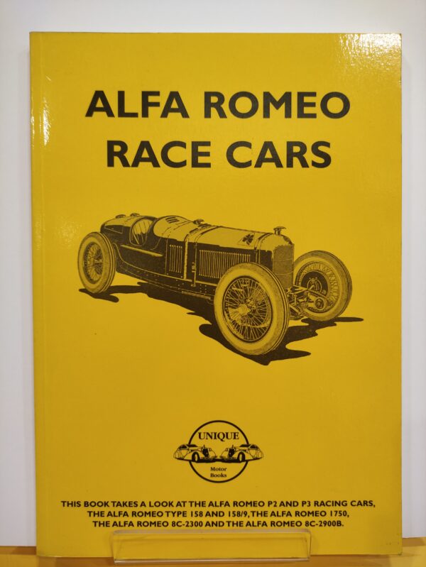 Alfa Romeo Race Cars - Colin Pitt
