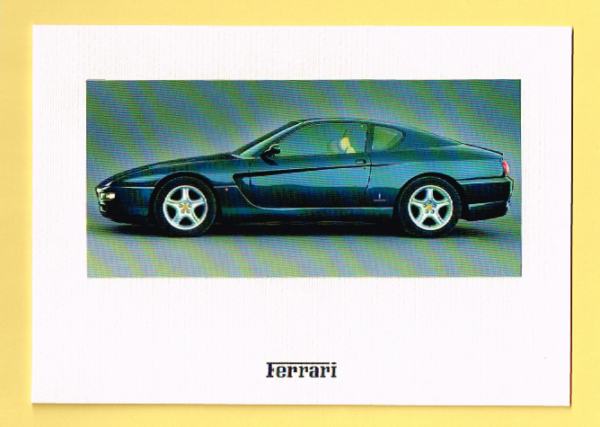 Cartolina Ferrari Auguri per Buon Natale 1993 & Felice Anno Nuovo 1994 #815/93
