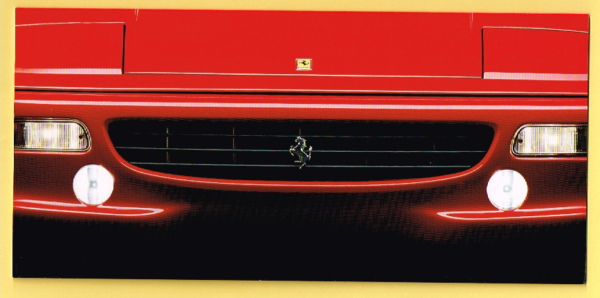Cartolina Ferrari Auguri per Buon Natale 1994 & Felice Anno Nuovo 1995 #915/94