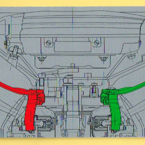 Cartolina Ferrari Auguri per Buon Natale 1997 & Felice Anno Nuovo 1998 #1260/97