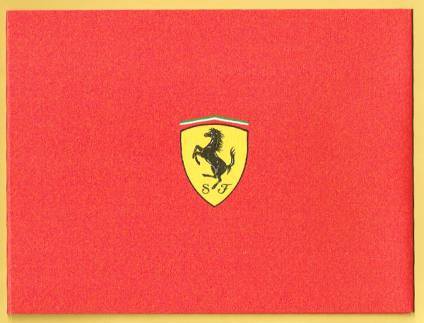 Cartolina Ferrari Auguri per Buon Natale 2002 & Felice Anno Nuovo 2003 - immagine 2