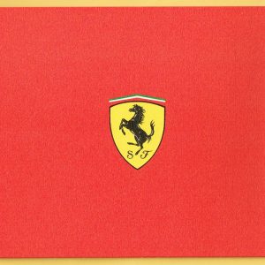 Cartolina Ferrari Auguri per Buon Natale 2002 & Felice Anno Nuovo 2003