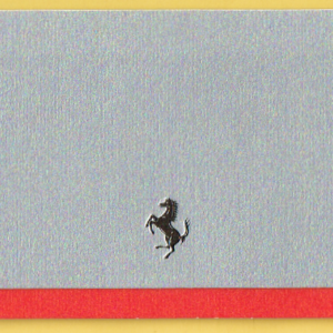 Cartolina Ferrari Auguri per Buon Natale 2003 & Felice Anno Nuovo 2004