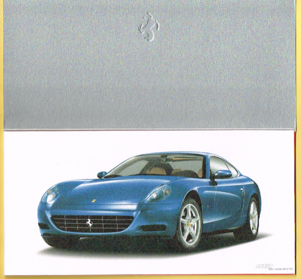 Cartolina Ferrari Auguri per Buon Natale 2003 & Felice Anno Nuovo 2004 - immagine 5