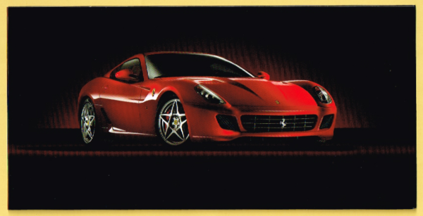 Cartolina Ferrari Auguri per Buon Natale 2006 & Felice Anno Nuovo 2007