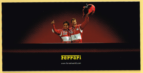 Cartolina Ferrari Auguri per Buon Natale 2006 & Felice Anno Nuovo 2007 - immagine 6